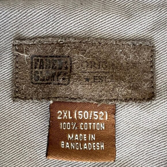 Oversized Denim Button Up Long Sleeve Shirt - Picture 5 of 6